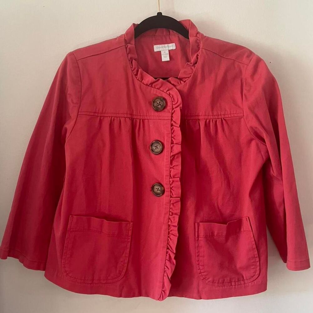 Charter-club Women's Pink and Red Jacket
